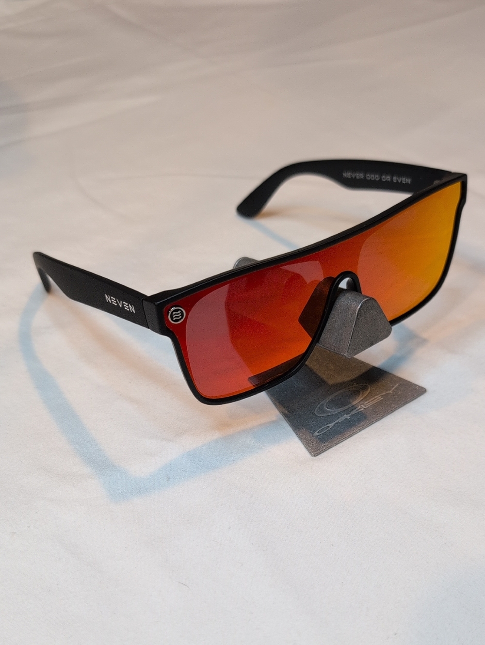 NEV3N Legend Zero Cool Sunglasses with Red-Orange Mirrored Lenses